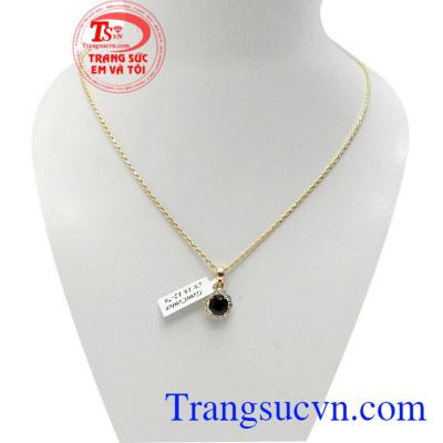 Bộ dây chuyền sapphire nữ hoàng, giao hàng nhanh trên toàn quốc