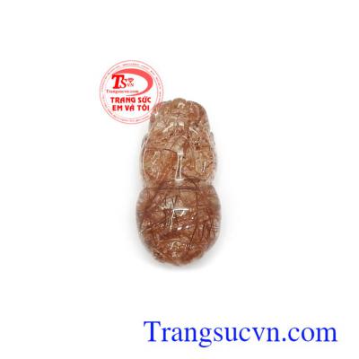 Tỳ hưu thạch anh tóc tài lộc hanh thông thiên nhiên bền đẹp, chất lượng, màu sắc độc đáo