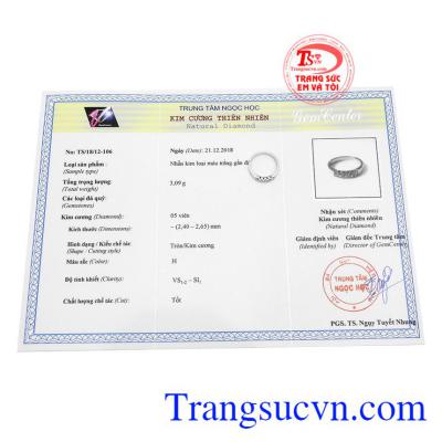 Sản phẩm có giấy kiểm định đá quý