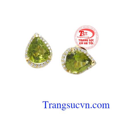 Đá peridot mang nguồn năng lượng tốt giúp mang lại may mắn cho người