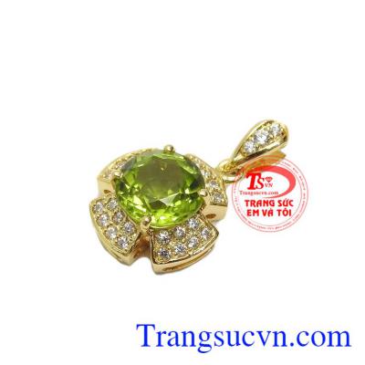 Mặt dây peridot thịnh vượng, giao hàng nhanh trên toàn quốc