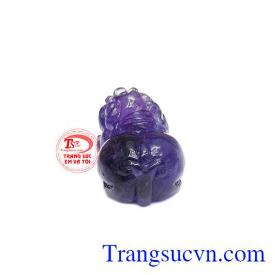 Thạch anh tím đẹp tỳ hưu là một sản phẩm rất được ưa chuộng hiện nay.