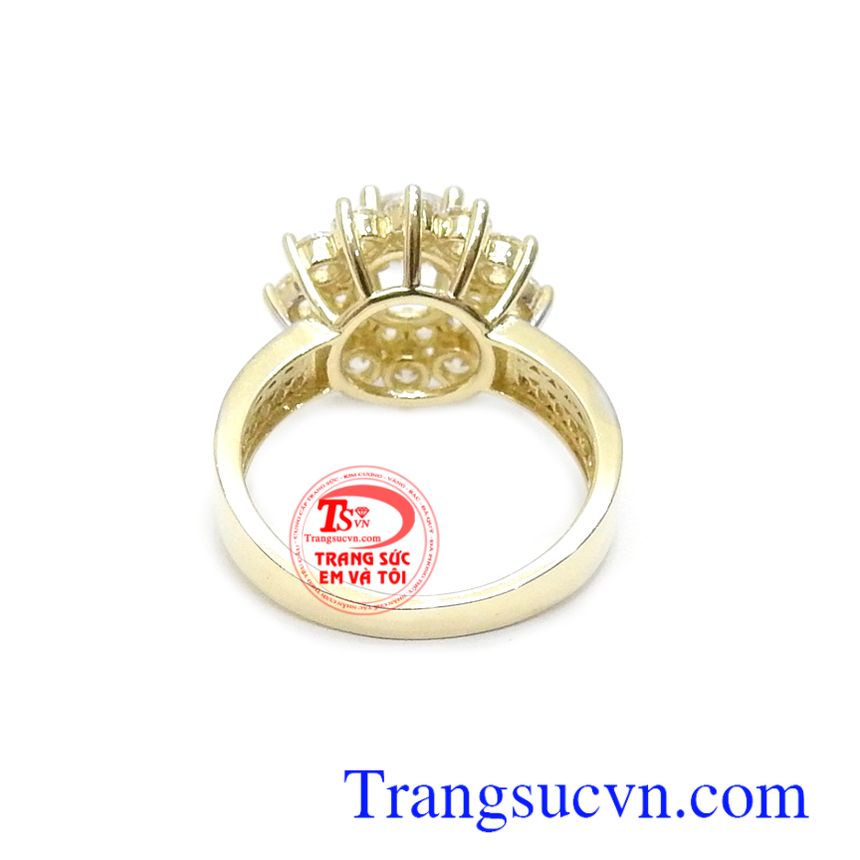 Nhẫn nữ vàng tây 10k Korea