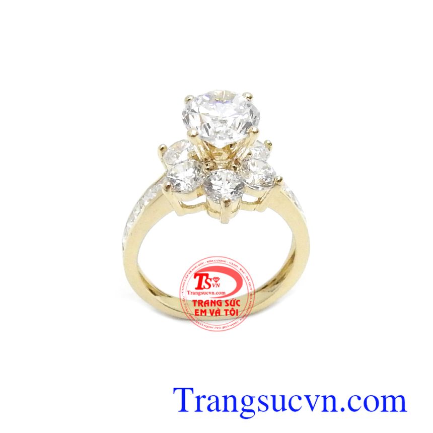 Nhẫn nữ vàng 10k xinh xắn là dòng sản phẩm được phái đẹp đặc biệt ưa chuộng