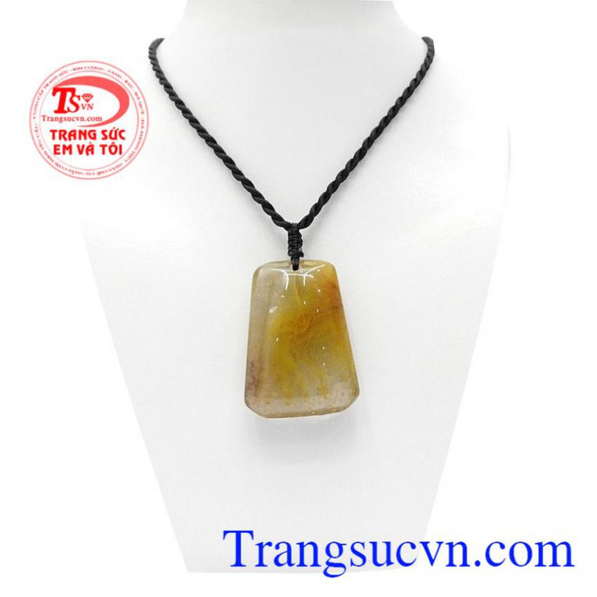 Mặt đá thạch anh tóc vàng đại cát