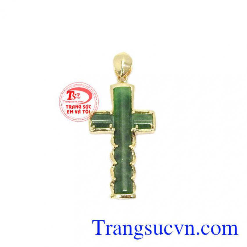 Mặt dây thánh giá cẩm thạch