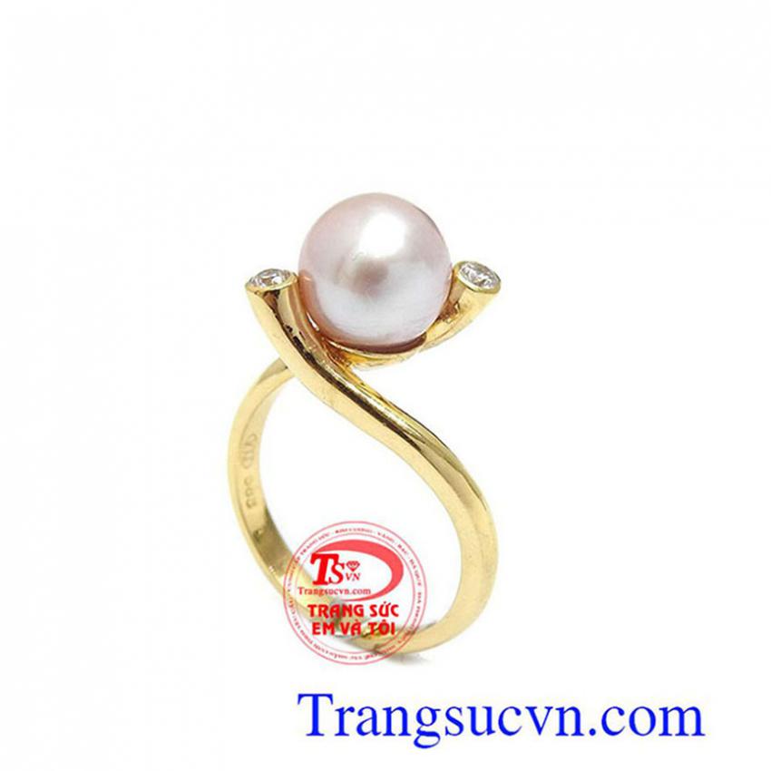 Nhẫn ngọc Trai Thanh Lịch