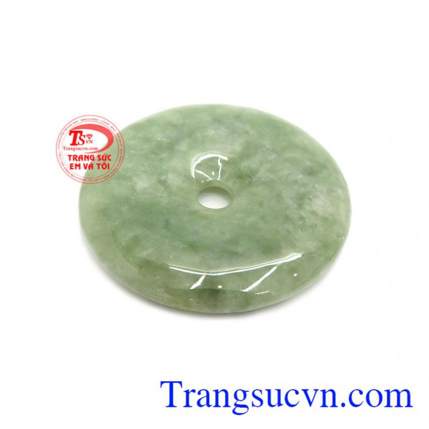 Mặt đồng xu cẩm thạch thiên nhiên 