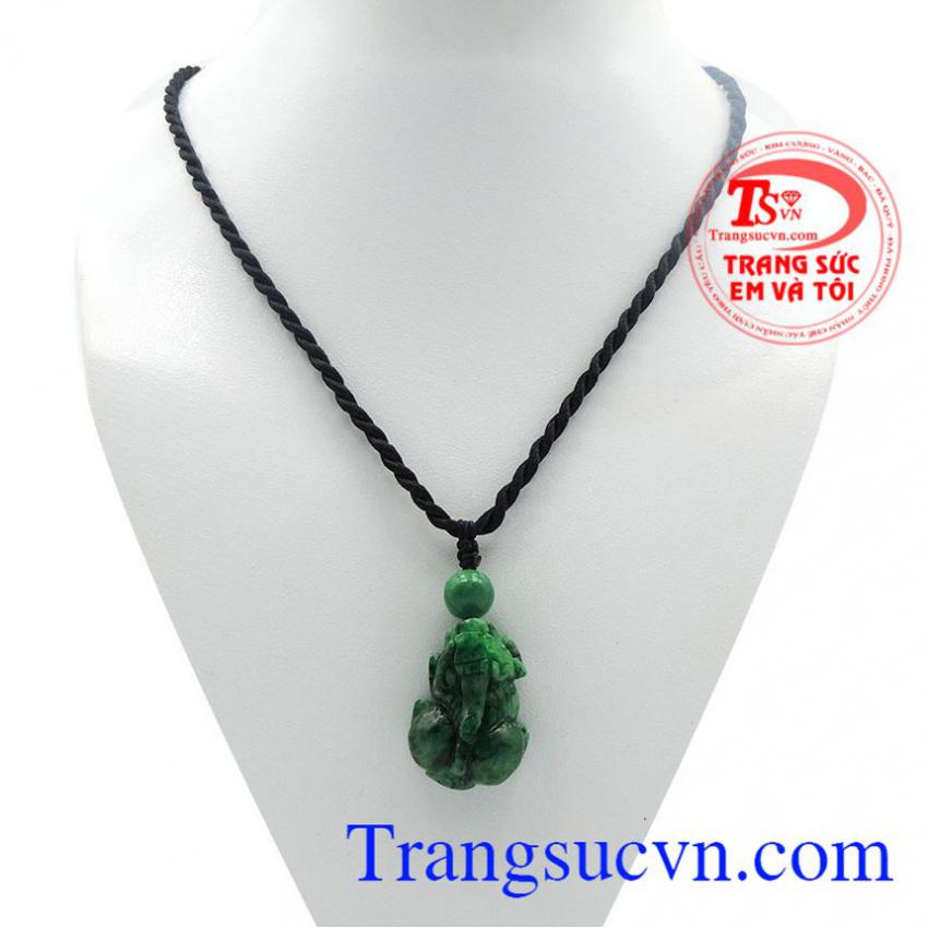 Mặt tỳ hưu Jadeite thiên nhiên