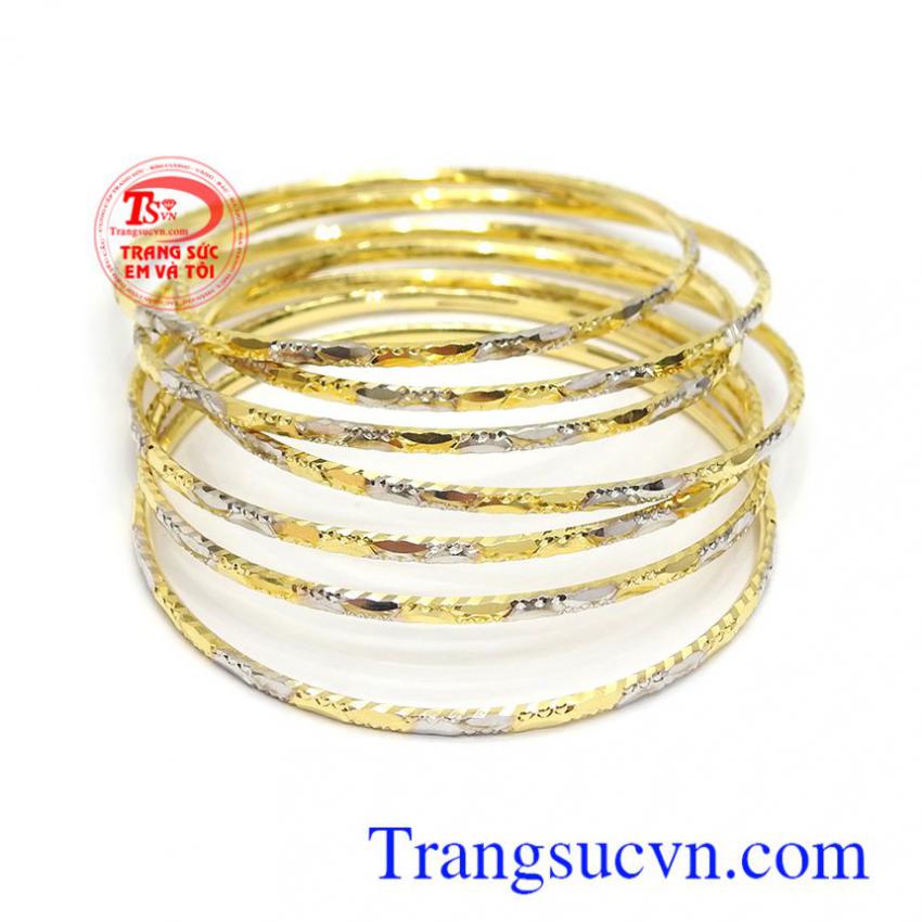 Vòng tuần vàng tây tinh tế