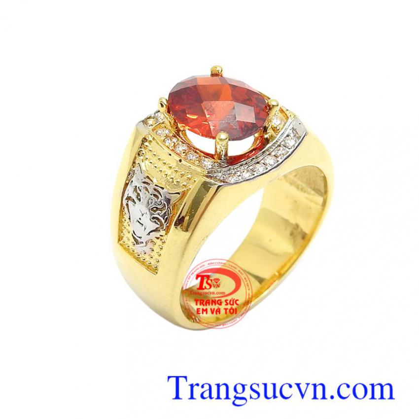 Nhẫn nam vàng 10k thời thượng