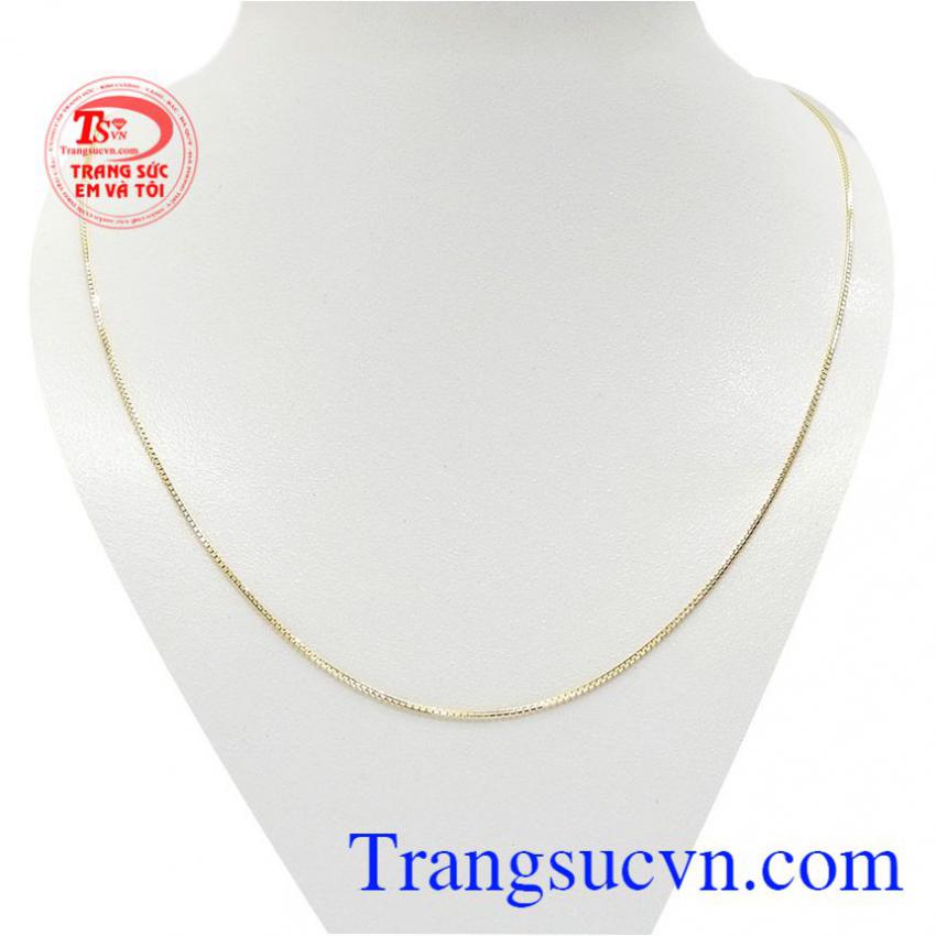 Dây chuyền nữ Italy 10k đẹp