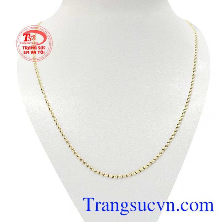 Dây chuyền Italy 10k chất lượng