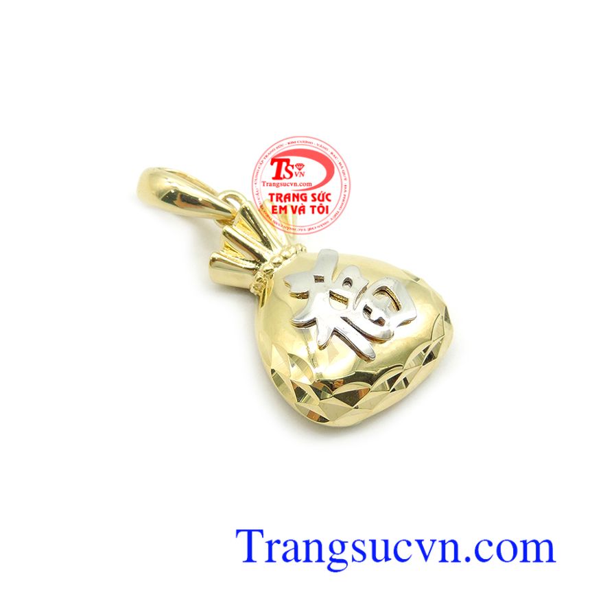 Mặt dây vàng Korea độc đáo là dòng sản phẩm được phái đẹp đặc biệt ưa chuộng, thiết kế chữ Phúc độc đáo với ý nghĩa luôn mang lại phúc lộc may mắn cho người đeo