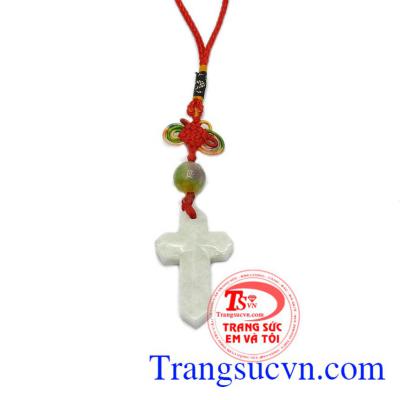 Thánh Giá ngọc cẩm thạch thiên nhiên đẹp là sản phẩm được chế tác từ đá cẩm thạch đẹp.