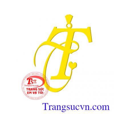 Mặt dây chữ TT lồng với nhiều kiểu dáng đa dạng cho Mặt dây chữ TT vàng 10k 14k 18k đặt thiết kế chữ T & T theo yêu cầu,Nhanh chóng an toàn giao toàn quốc