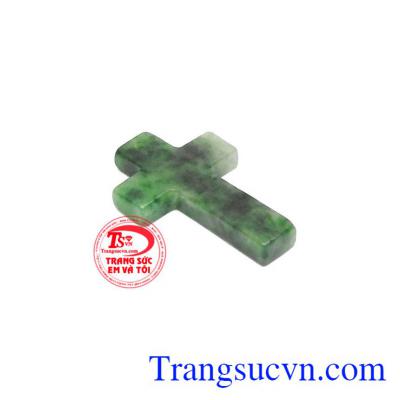 Mặt ngọc Thánh giá cẩm thạch thiên nhiên
