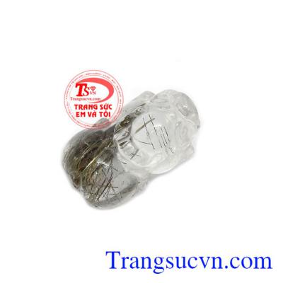 Thạch anh tóc thiên nhiên mang lại nhiều may mắn, sức khỏe cho người đeo