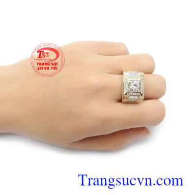 Nhẫn nam nhập khẩu uy tín, chất lượng, bảo hành 06 tháng