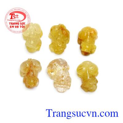 Tỳ hưu thạch anh tóc thiên nhiên