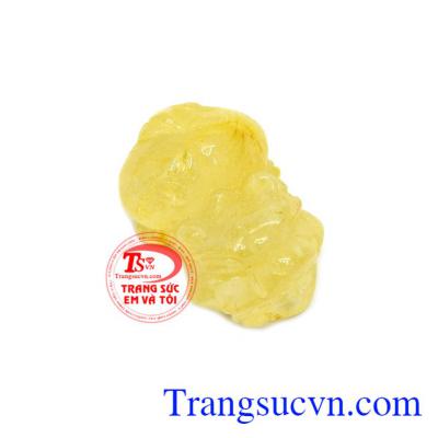 Mặt dây tỳ hưu thạch anh tóc, giao hàng nhanh trên toàn quốc