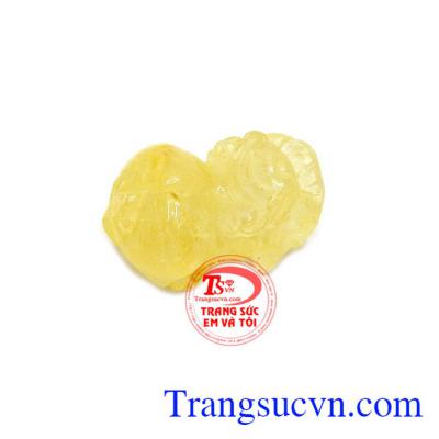 Tỳ hưu là linh vật chiêu tài lộc, may mắn về công danh cho nguời đeo