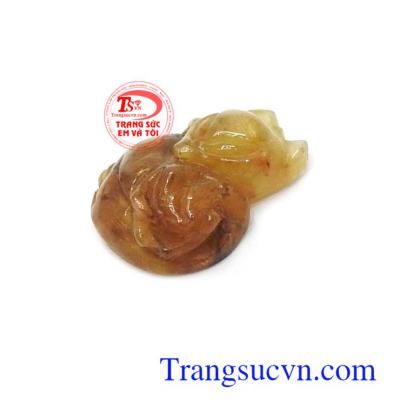 Mặt hồ ly thạch anh tóc chiêu tài tác lộc