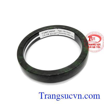 Vòng ngọc cẩm thạch linh nhiệm được chế tác từ đá cẩm thạch tự nhiên, mang lại may mắn mắn, sức khỏe