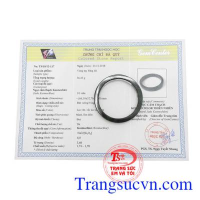 Sản phẩm kèm giấy kiểm định chất lượng