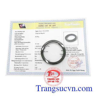 Vòng cẩm thạch thiên nhiên phong thủy