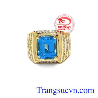 Đá Topaz mang lại nhiều may mắn, sức khỏe cho người đeo