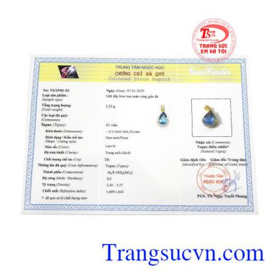 Sản phẩm đá quý bọc vàng đẹp