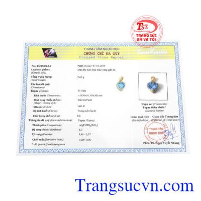 Sản phẩm đá quý thiên nhiên bọc vàng