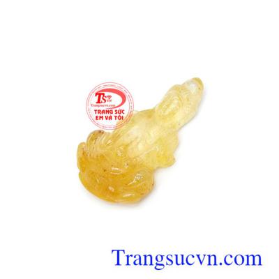 Phù hợp bọc vàng hoặc bạc làm mặt dây chuyền đeo hợp thời trang và phong thủy