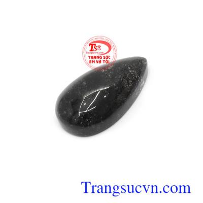 Mặt thạch anh tóc đen may mắn mang nhiều năng lượng tốt giúp tinh thần minh mẫn, sảng khoái, tránh căng thẳng mệt mỏi