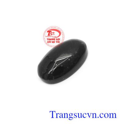 Mặt thạch anh tóc đen cát lộc