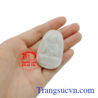 Mặt Phật bản mệnh cẩm thạch chất lượng.