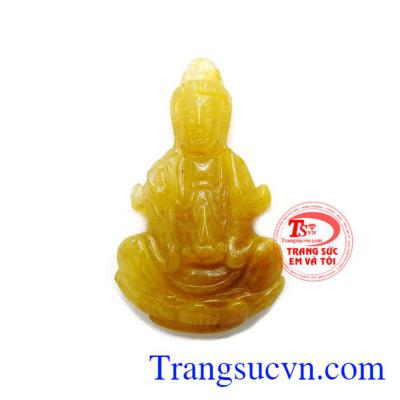 Mặt dây phật bà quan âm phúc lộc