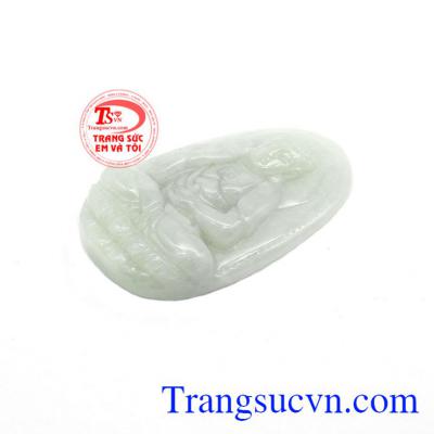 Mặt phật phù hợp với nhiều lứa tuổi, thích hợp bọc vàng hoặc bạc làm mặt dây chuyền