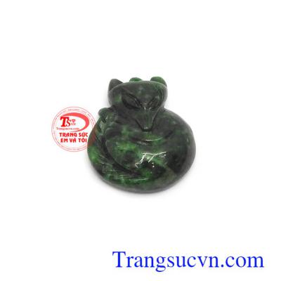 Hồ ly ngọc phỉ thúy thiên nhiên mang lại may mắn về đường tình duyên, gia đình