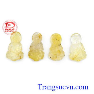 Mặt dây chuyền thạch anh tóc thiên nhiên