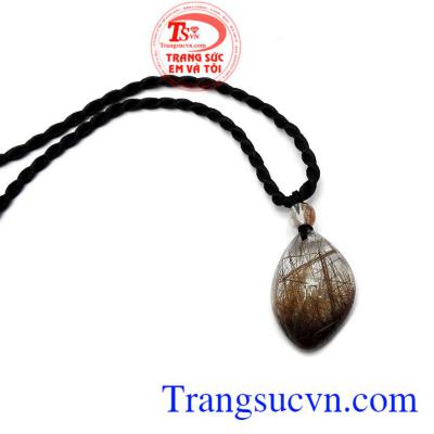 Mặt dây thạch anh tóc thành đạt, giao hàng nhanh trên toàn quốc