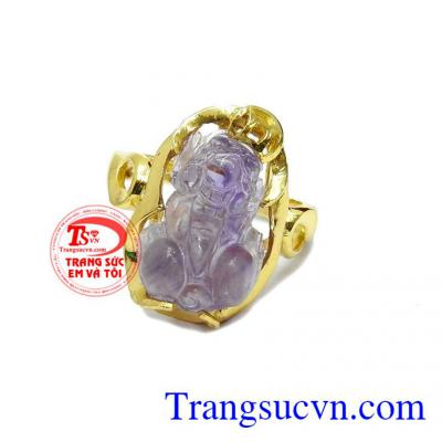 Nhẫn nữ vàng tỳ hưu như ý vàng 10k, bảo hành 6 tháng, giao hàng nhanh trên toàn quốc