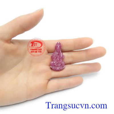 Mặt phật bà ruby cát khí bình an
