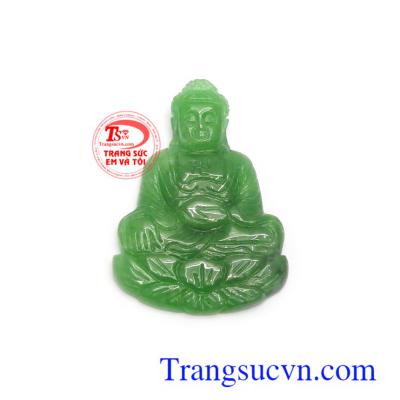 Mặt dây phật cẩm thạch thiên nhiên