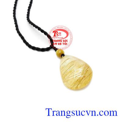 Thạch anh tóc vàng hợp với người mệnh thổ, mệnh kim