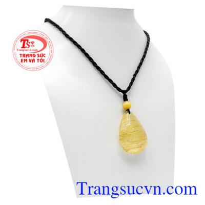 Thạch anh tóc vàng còn giúp thúc đẩy tập trung trí óc, năng nổ trong các hoạt động