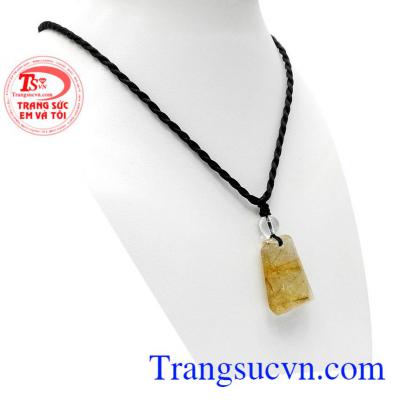 Bởi thạch anh tóc vàng có tác dụng điều hòa lượng máu trong cơ thể