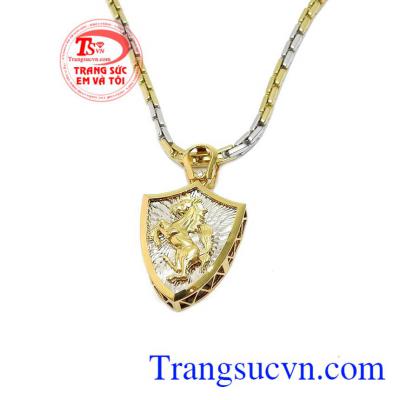 Bộ dây chuyền Mã Đáo Thành Công vàng 18k, bảo hành 12 tháng, giao hàng nhanh trên toàn quốc