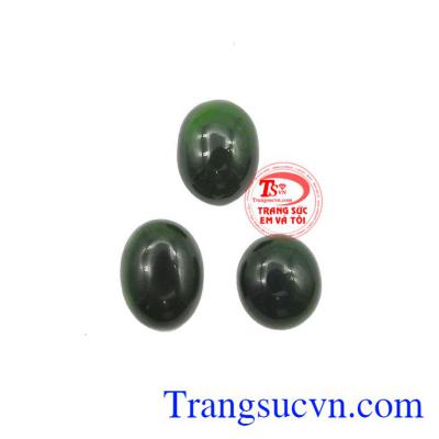 Mặt Nephrite thiên nhiên